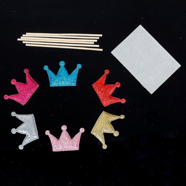 Multi-color Theme Cupcake Cake Toppers