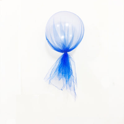 Transparent Color Yarn Balloons