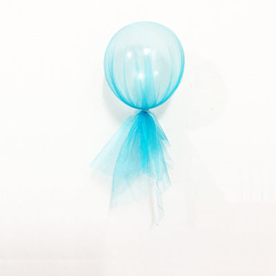 Transparent Color Yarn Balloons