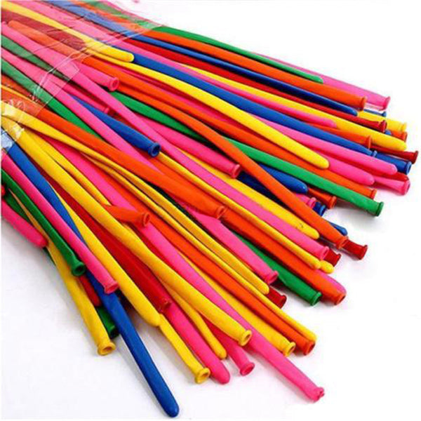 Mix Color Latex Long Balloon
