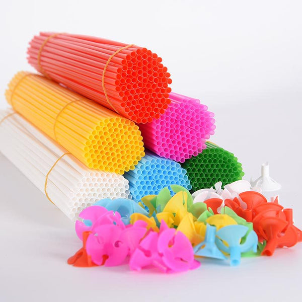 Colorful Plastic Balloon Sticks