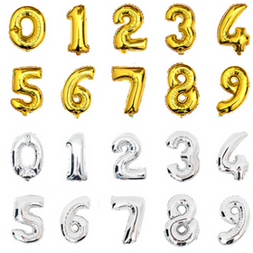 Large Foil Number Balloon