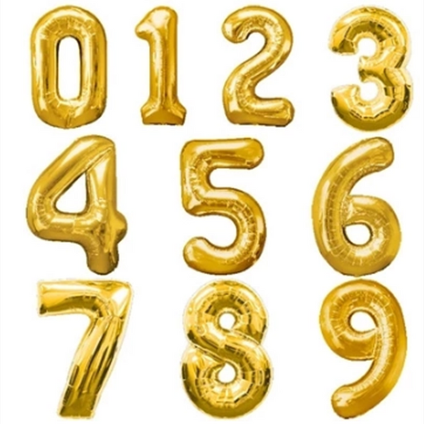 Large Foil Number Balloon
