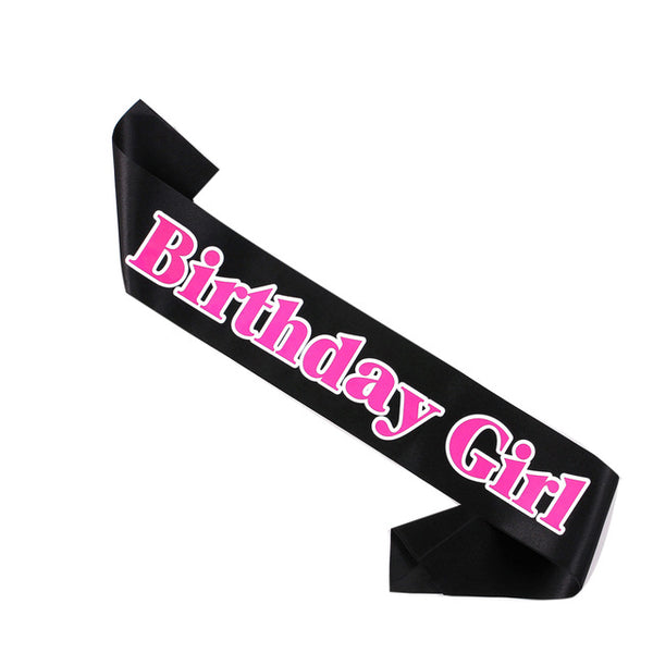 Birthday Sash for Birthday Party