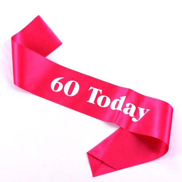 Birthday Sash for Birthday Party
