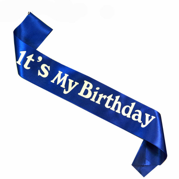 Birthday Sash for Birthday Party