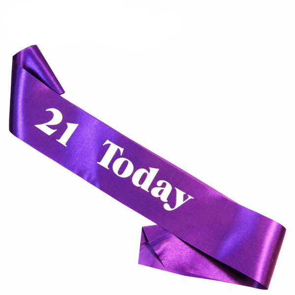 Birthday Sash for Birthday Party