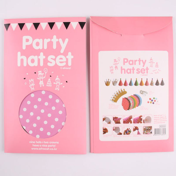 Polka Dot Striped Party Hats