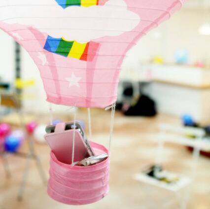Hot Air Balloon Rainbow Printing Paper Lantern