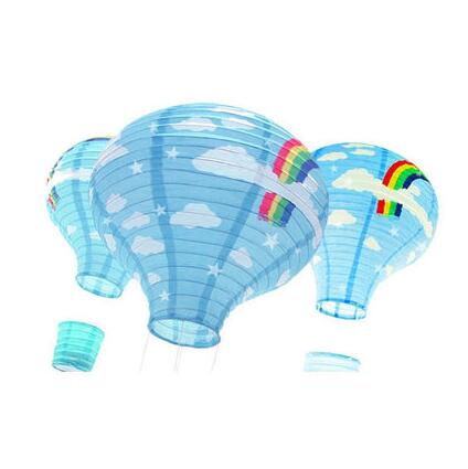 Hot Air Balloon Rainbow Printing Paper Lantern