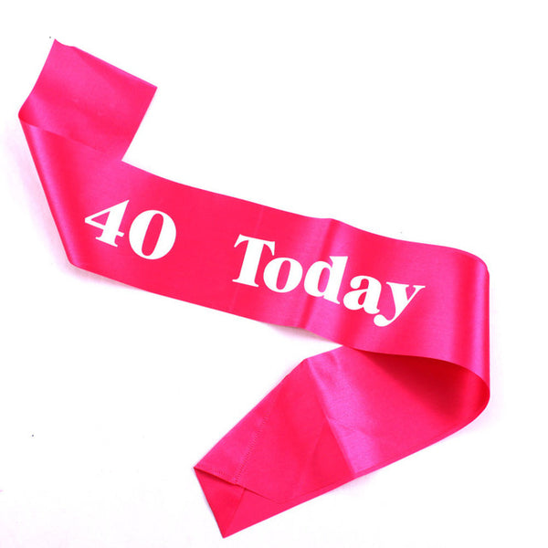 Birthday Sash for Birthday Party