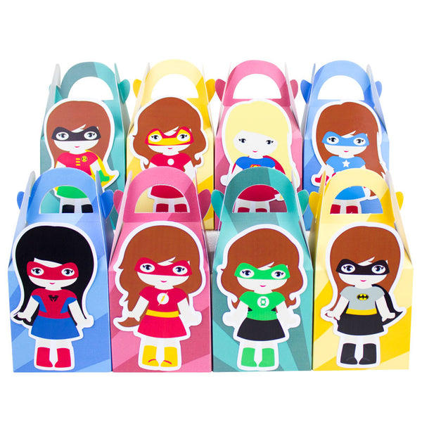 Superhero Favor Paper Box
