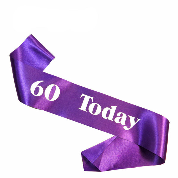 Birthday Sash for Birthday Party