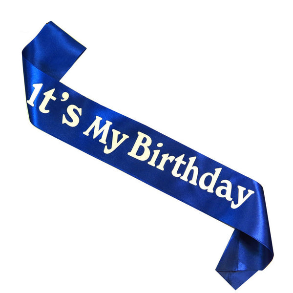 Birthday Sash for Birthday Party
