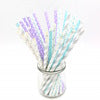 Mixed Color Drinking Paper Straws