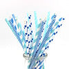 Mixed Color Drinking Paper Straws