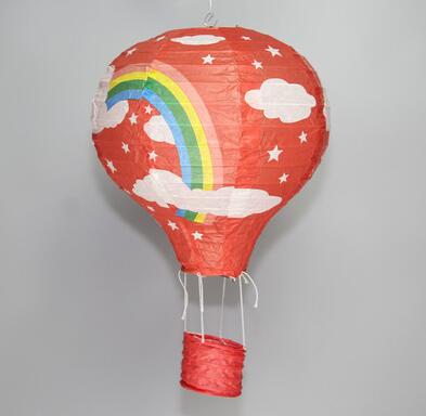 Hot Air Balloon Rainbow Printing Paper Lantern