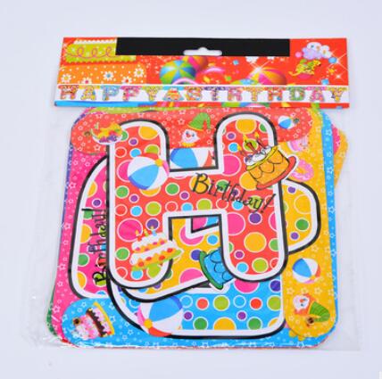Colorful Happy Birthday Banner