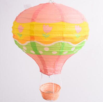 Hot Air Balloon Rainbow Printing Paper Lantern