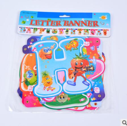 Colorful Happy Birthday Banner