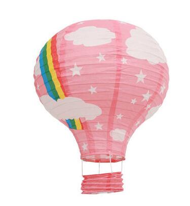Hot Air Balloon Rainbow Printing Paper Lantern