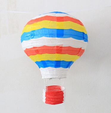 Hot Air Balloon Rainbow Printing Paper Lantern