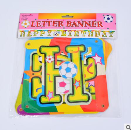 Colorful Happy Birthday Banner