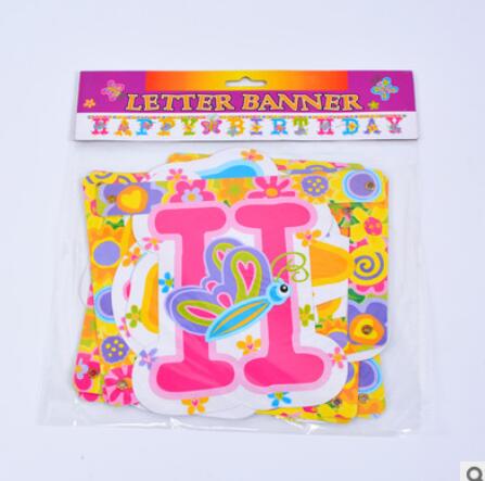Colorful Happy Birthday Banner