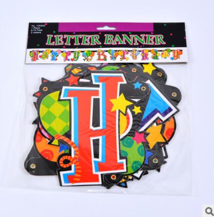 Colorful Happy Birthday Banner