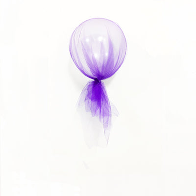 Transparent Color Yarn Balloons
