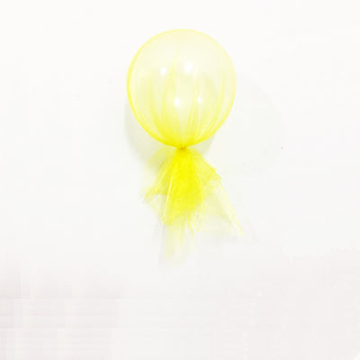 Transparent Color Yarn Balloons